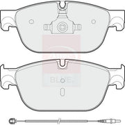 Apec Front Brake Pad Set fits Citroën C5 III 2009-2014 3.0