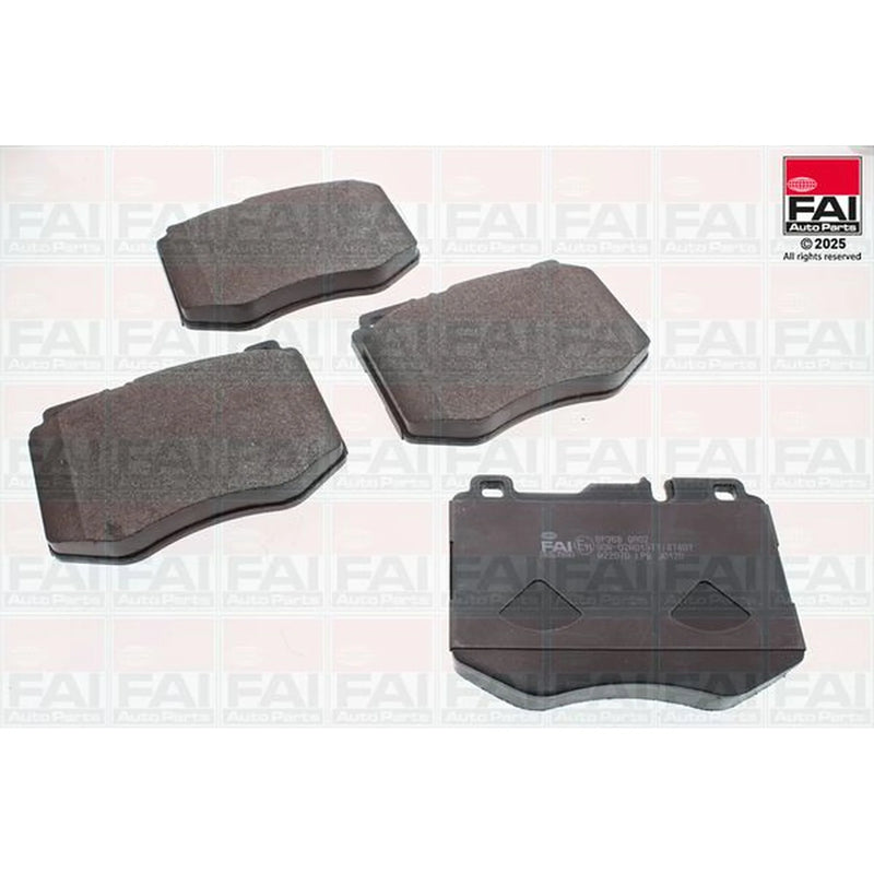 FAI Front Brake Pad Set fits Mercedes-Benz C-Class 2014-2023