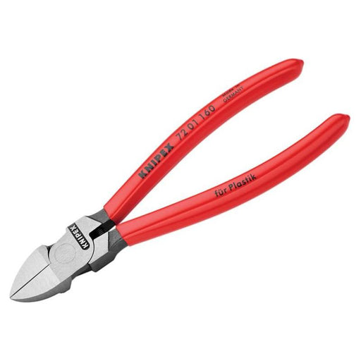 Knipex Diagonal Cutters for Plastics PVC Grip 160mm Knipex - NN4 Online