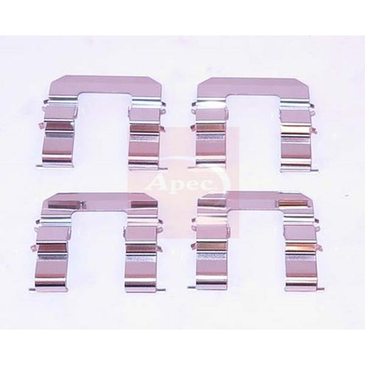 Apec Brake Pad Accessory Fitting Kit Front fits Hyundai Accent III 2005-2010