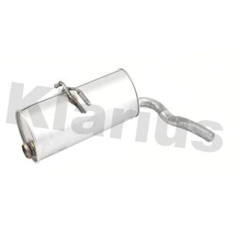 Klarius Box With Tail Pipe Rear fits Citroën Berlingo First 1996-2005 1.8 1.9