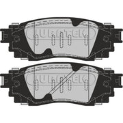 Juratek Front & Rear Pads fits Toyota Camry 2024 on 2.5