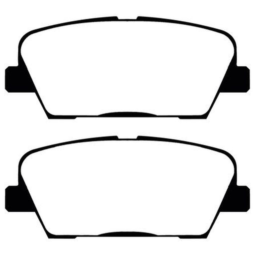 Abtex Rear Brake Pad Set fits Hyundai Santa Fé II 2009-2012 2.0 2.2 2.4