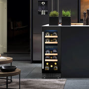 Baridi 17 Bottle Slim Wine Fridge & Cooler 30cm DH204 Baridi - Dynamic Drive
