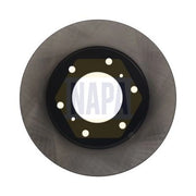 NAPA 2 x Vented Brake Discs fits Mitsubishi L200 / Triton 2005-2015 2.5