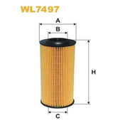 WIX Engine Oil Filter WL7497