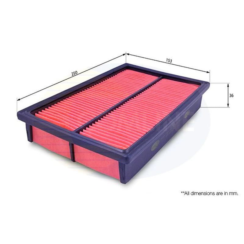 Comline Engine Air Filter fits Mazda 323 C 1989-2000 1.3 1.6 1.8