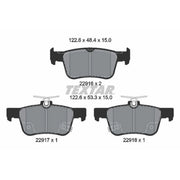 Textar Brake Pad Set 2291601