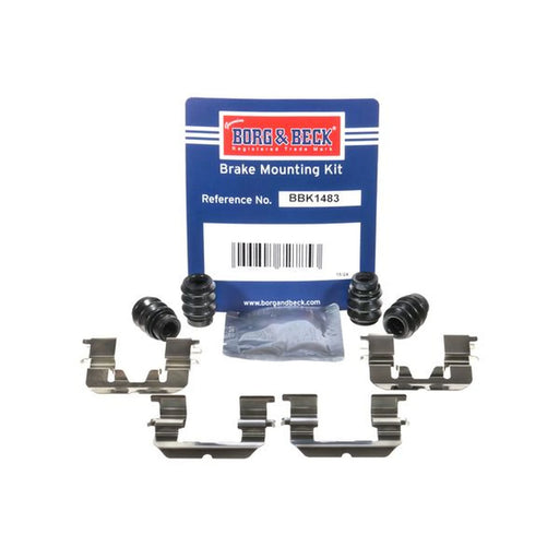 Borg & Beck Brake Pad Accessory Fitting Kit Front BBK1483