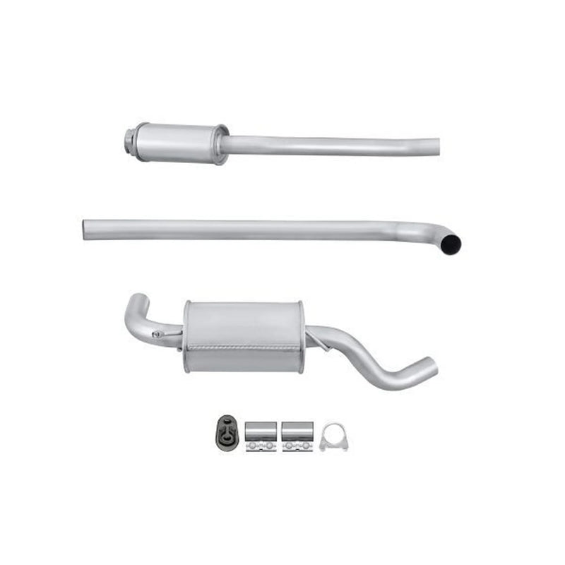 Hella Middle Silencer fits Ford Fiesta 1989-1995 1.4