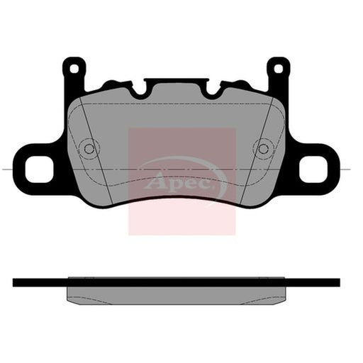 Apec Rear Brake Pad Set fits Porsche Taycan 2019-2023