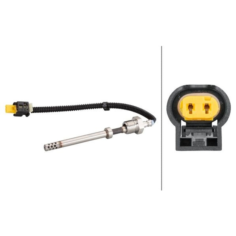 Hella Exhaust Gas Temperature Sensor after catalytic fits Mercedes-Benz C-Class