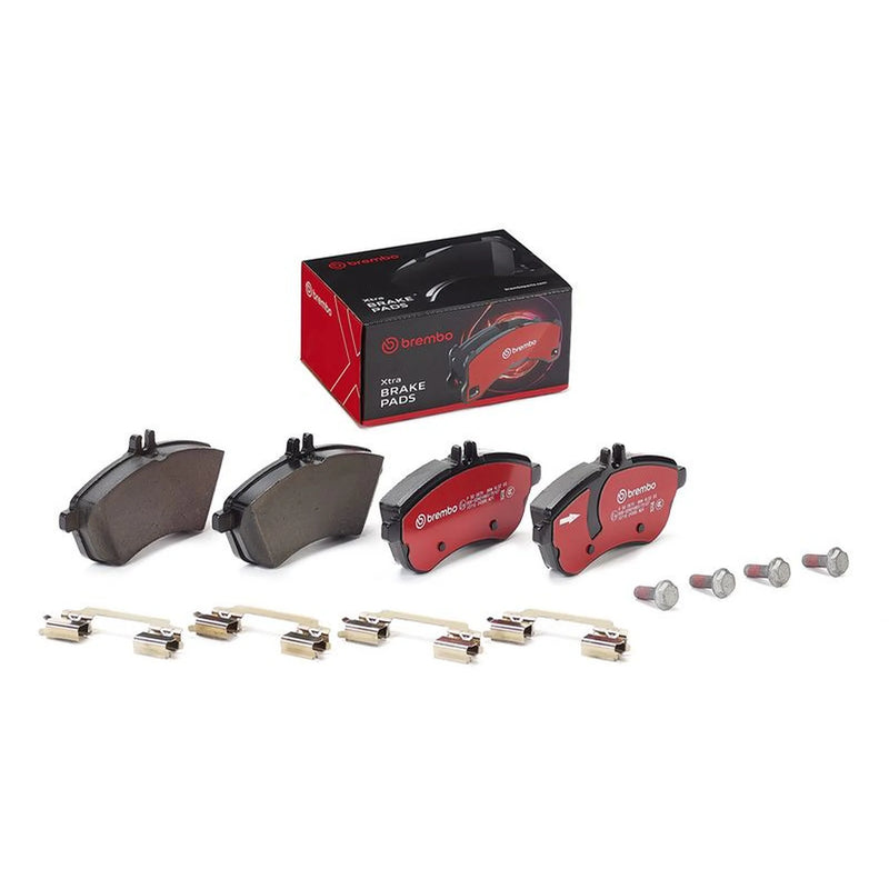 Brembo Xtra Front & Rear Pads fits Mercedes-Benz Slk 2011-2012