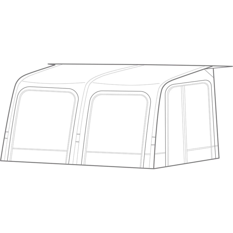 Vega 2 330 Air Porch Awning (Caravan : 235 - 255cm) 12020402350002 Quest - Dynamic Drive