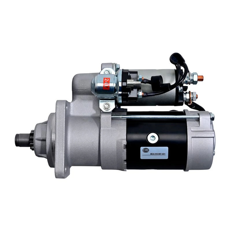 Hella Starter Motor 24V 4kW 10 Teeth 8EA 015 657-431