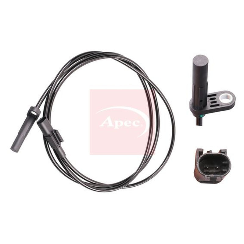 Apec ABS Wheel Speed Sensor Rear Left fits Mercedes-Benz Sprinter 4,6-T