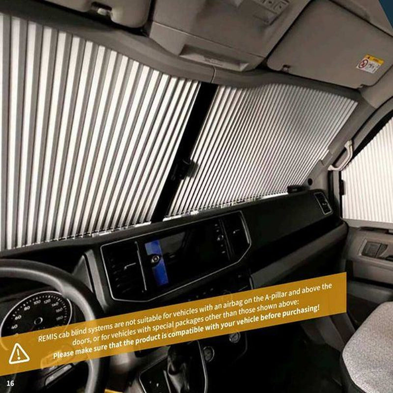Remis REMIfront V Cab Blinds for Man TGE from 2024