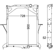 Mahle Engine Radiator CR 1557 000P