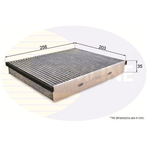 Comline Cabin Air Filter (Pollen Filter) fits Ford C-Max II 2010-2019
