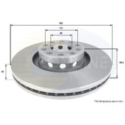 Comline Front & Rear Brake Discs & Pads fits Audi A6 C5 1999-2005 3.7