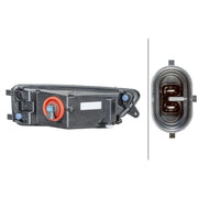 Hella Front Left Fog Light H11 fits VW Amarok 2010-2022 2.0 3.0