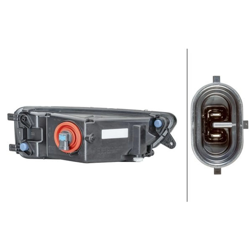 Hella Front Left Fog Light H11 fits VW Amarok 2010-2022 2.0 3.0