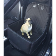 Dog Car Front Seat Cover Pet Safety Protector Hammock Waterproof Mat & Seatbelt Streetwize  - Dynamic Drive