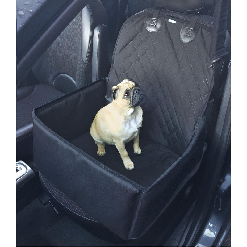 Dog Car Front Seat Cover Pet Safety Protector Hammock Waterproof Mat & Seatbelt Streetwize  - Dynamic Drive