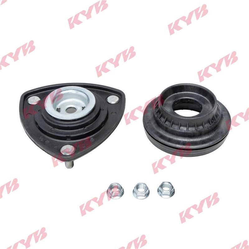 KYB Front Repair Kit Suspension Strut Support Mount fits Mazda 2 2014 on 1.5