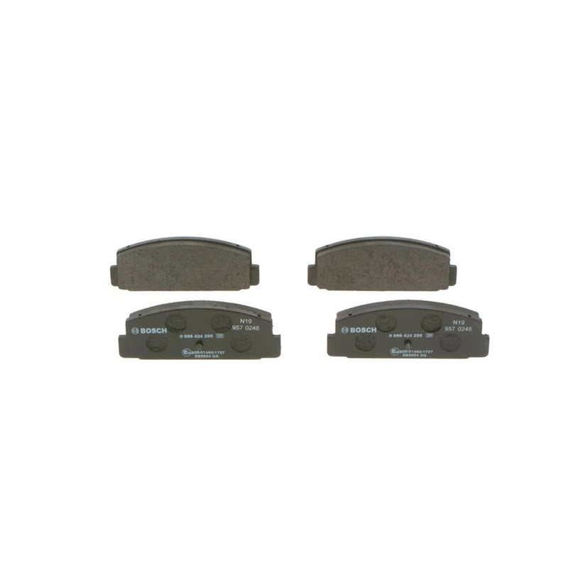 Bosch Front & Rear Pads fits Mazda 626 Station 1998-2002 2.0