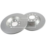 Borg & Beck Front & Rear Brake Discs & Pads fits Audi A6 C6 2004-2011