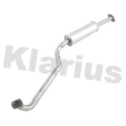 Klarius Box With Centre Pipe Centre fits Nissan Primera 2002-2008 1.8