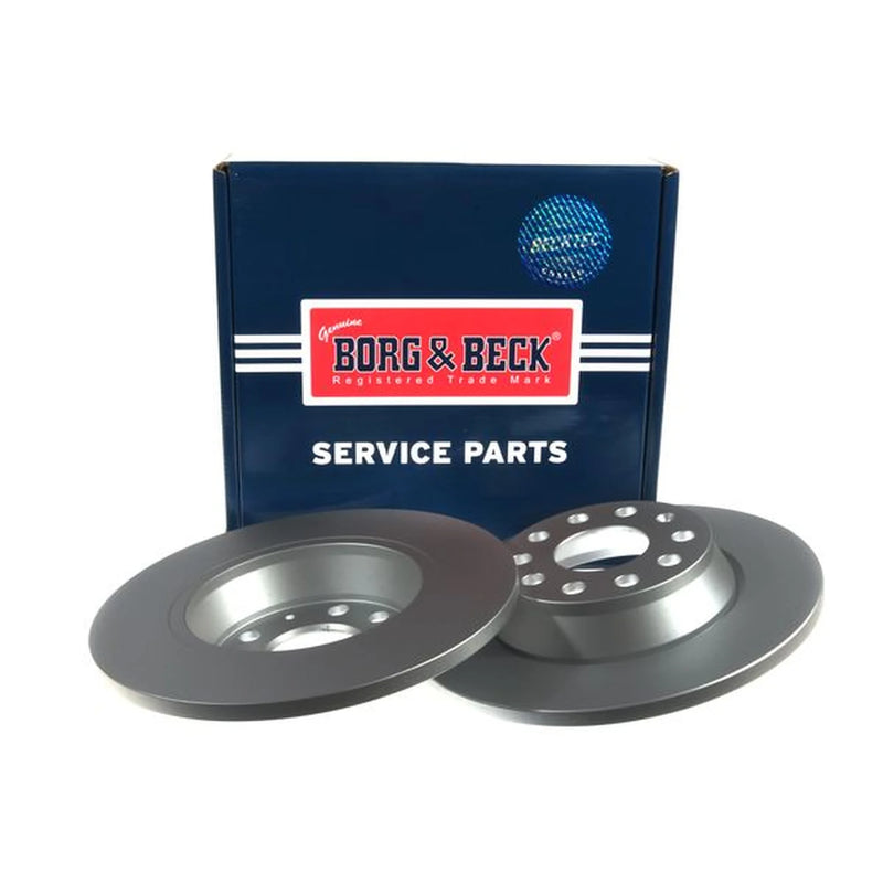 Borg & Beck Front & Rear Brake Discs & Pads fits Seat Leon 2006-2011 2.0