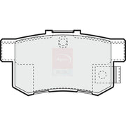 Apec Rear Brake Pad Set PD3433