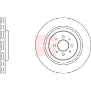 Apec Front Brake Vented Discs & Pads fits Alfa Romeo Mito 2008-2018 1.4