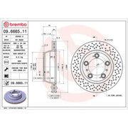 Brembo Front / & Rear / Brake Discs & Pads fits Porsche 911 2005-2008 3.8