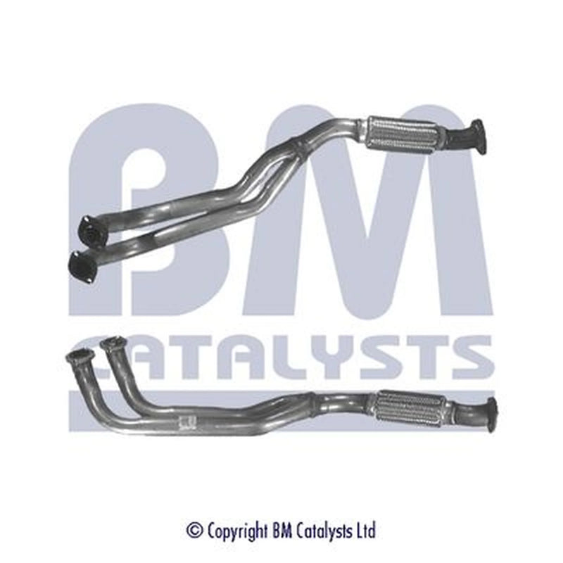BM Catalysts Exhaust Pipe OD fits Alfa Romeo 155 1992-1995 1.8 2.0