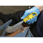 Sealey Wire Brush Stainless Steel WB05Y Sealey - Dynamic Drive