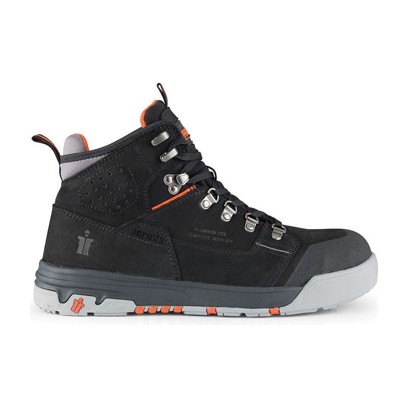 Scruffs Hydra Safety Boots Black Size 12 / 47 Scruffs - Dynamic Drive