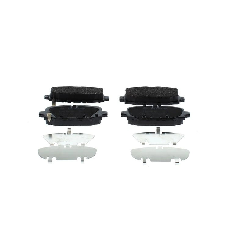 Bosch Front & Rear Pads fits Jeep Compass 2016-2017 1.4 1.6 2.0