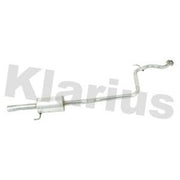 Klarius Box With Centre Pipe Centre fits Toyota Yaris/Vitz 2012-2020 1.5