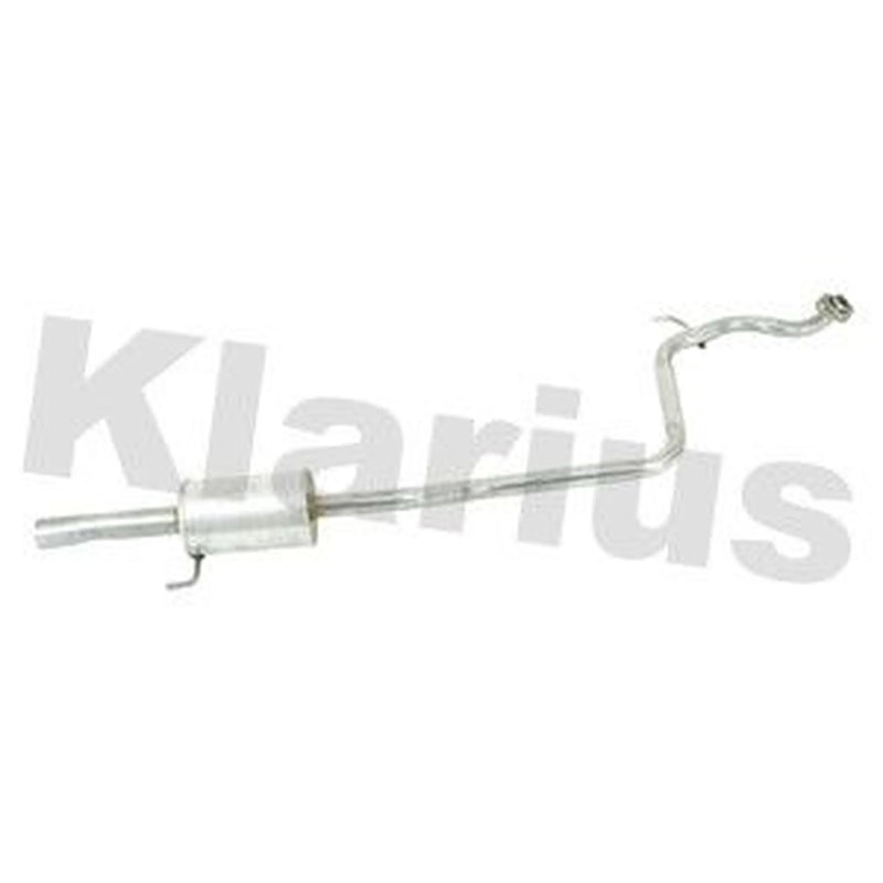 Klarius Box With Centre Pipe Centre fits Toyota Yaris/Vitz 2012-2020 1.5