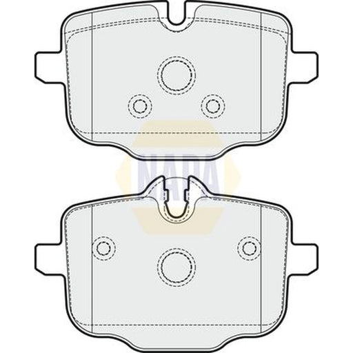 NAPA Rear Brake Pad Set NBP1517