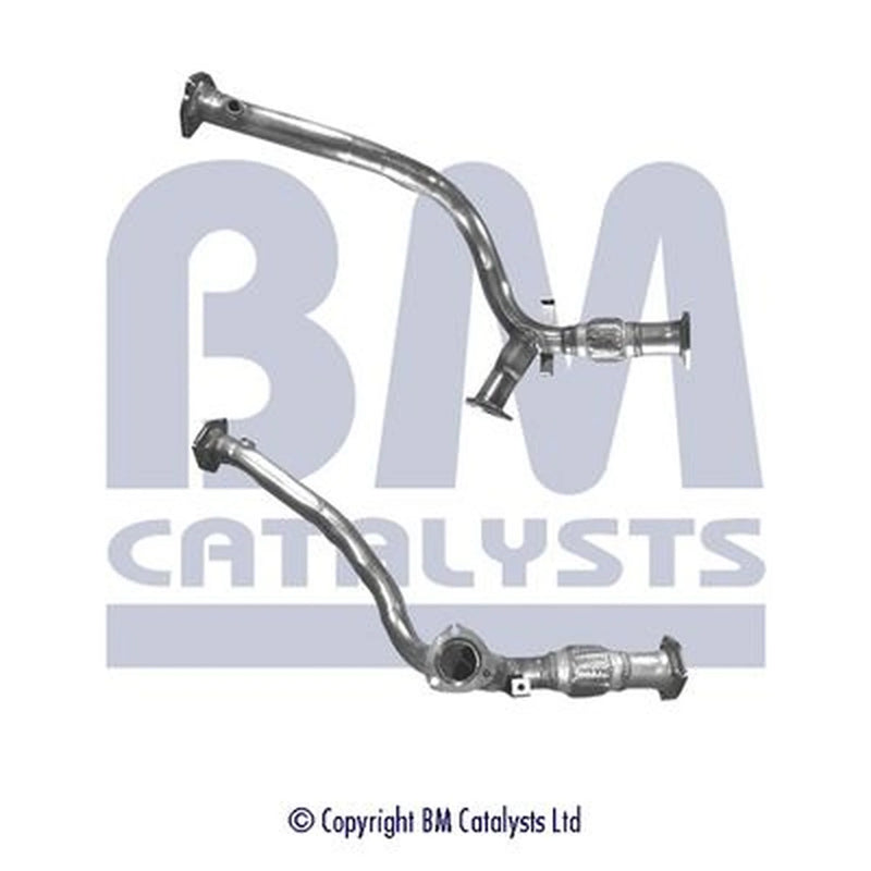 BM Catalysts Exhaust Pipe OD fits Audi A4 B5 1995-2001 2.6 2.8