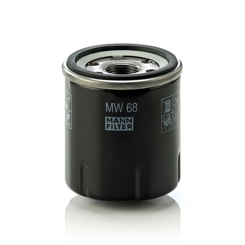 MANN-FILTER Engine Oil Filter fits Kawasaki Gpz 1987-2003