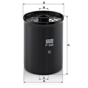 MANN-FILTER Full Service Kit with Air, Oil, Fuel & Cabin Fil fits Renault Espace