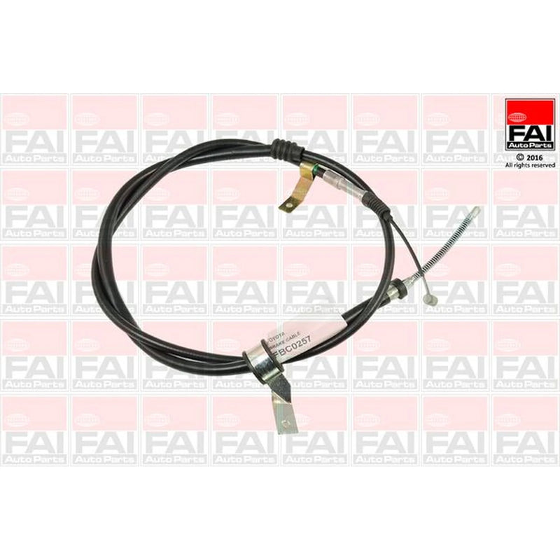 FAI Handbrake Cable Left Rear fits Toyota Avensis 2003-2008 1.6 1.8 2.0 2.2 2.4