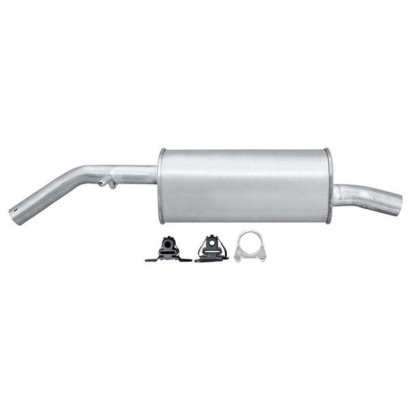 Hella End Silencer Rear fits Citroën C2 2003-2009 1.4