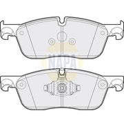 NAPA Front Brake Pad Set fits Jaguar F-Pace 2015 on 2.0