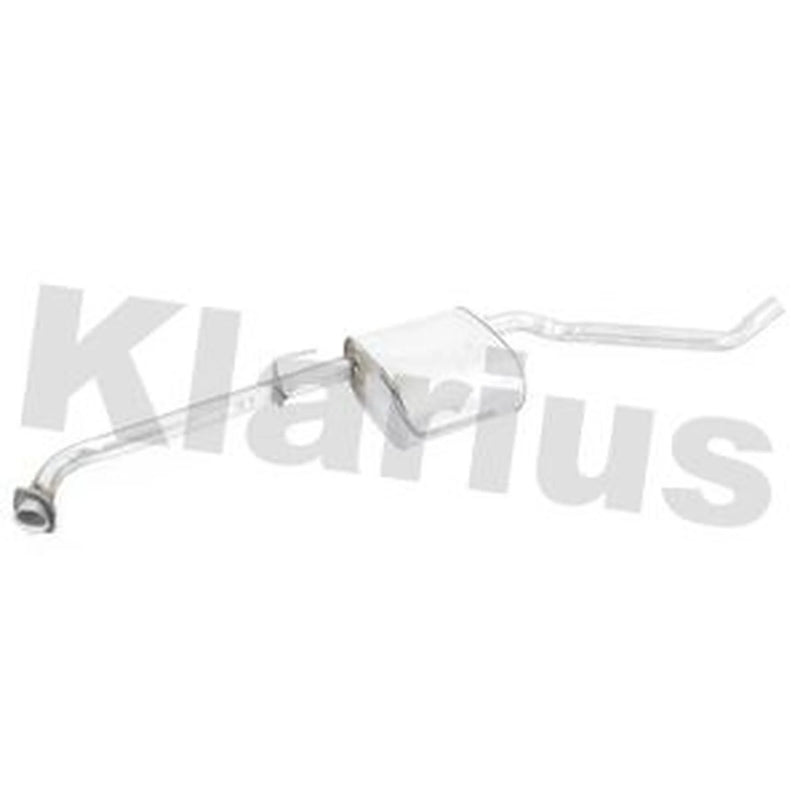 Klarius Box With Centre Pipe (Lh) Centre left fits Opel Omega B 1994-2003